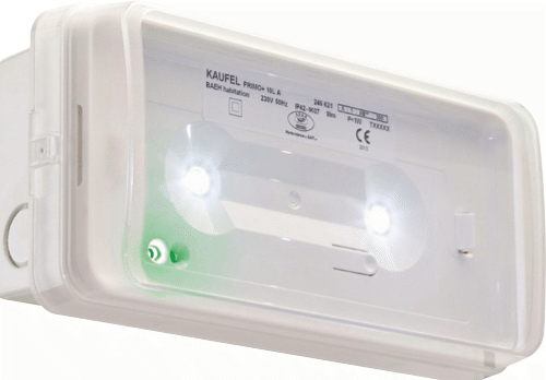 Bloc d’éclairage de sécurité LED PrimEvo SATI BAES/BAEH – KAUFEL - Vue 4