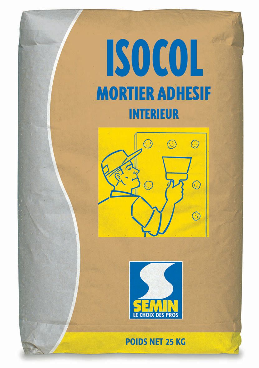 ISOCOL MORTIER SAC 25KG
