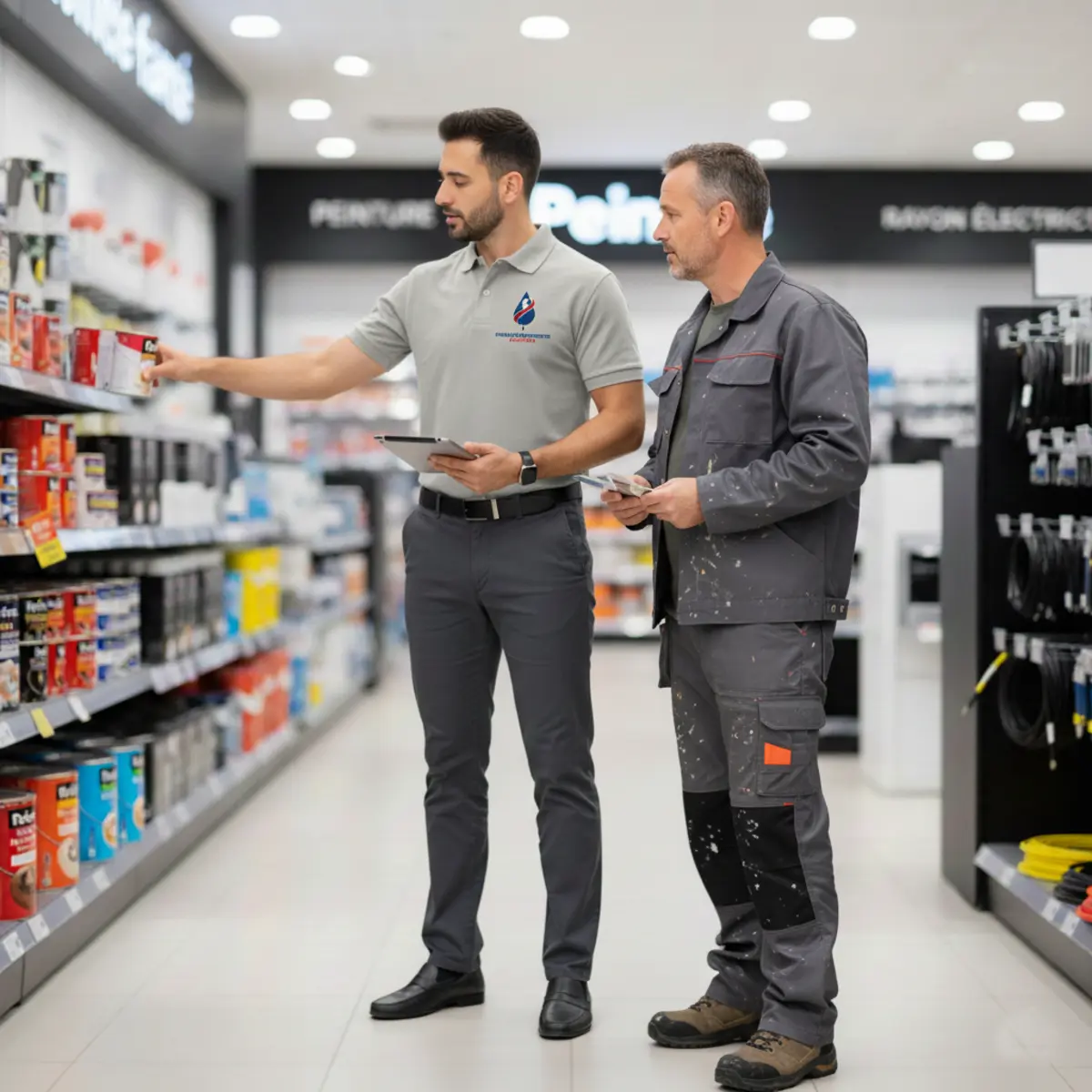 Conseiller expert au rayon peinture - France Électricité & Peinture